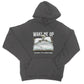 wake me up when its bedtime hoodie charcoal