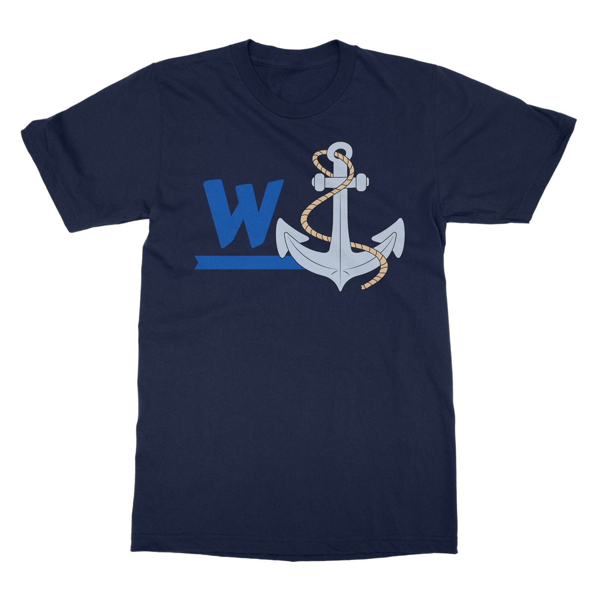 wanchor t shirt navy