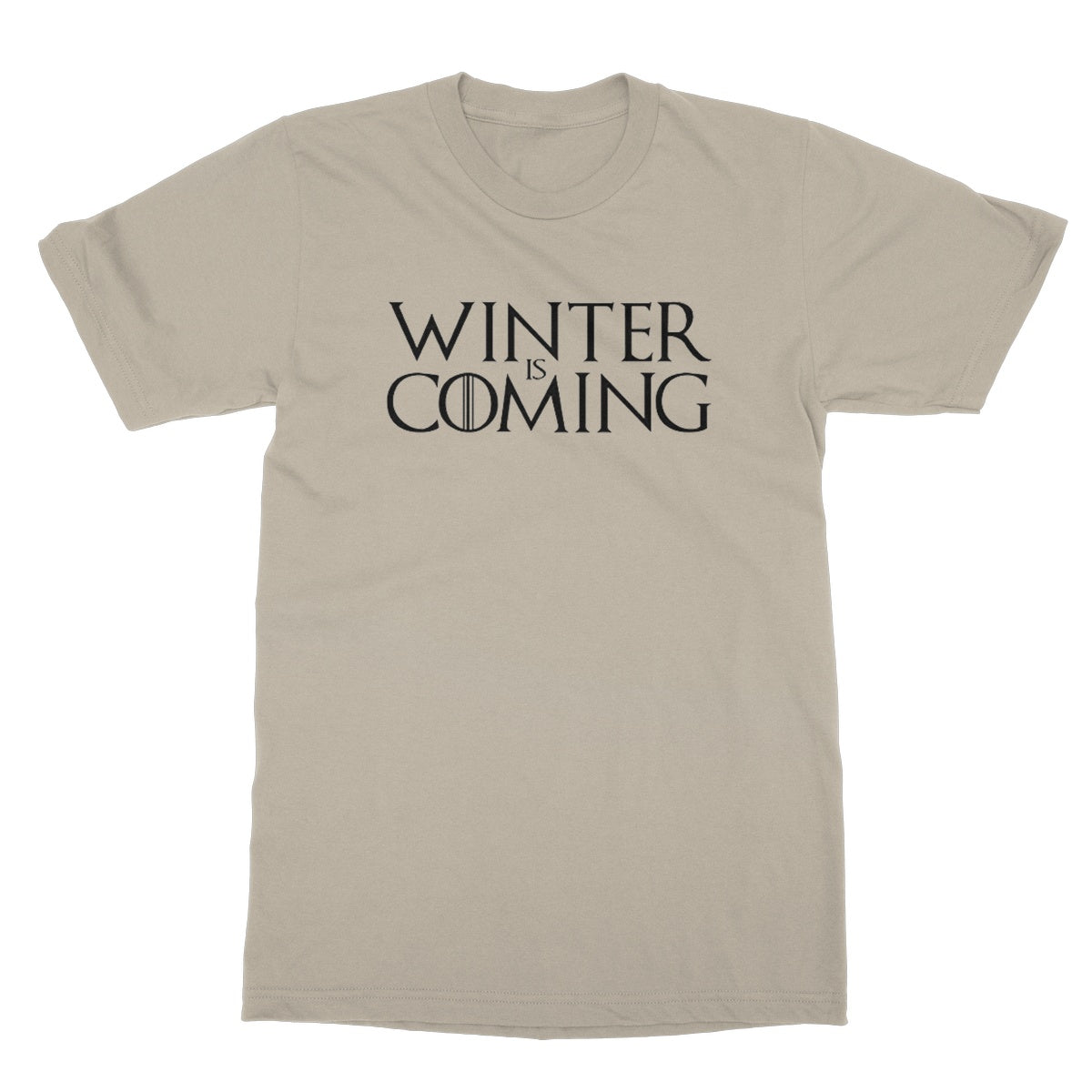 winter is coming t shirt beige