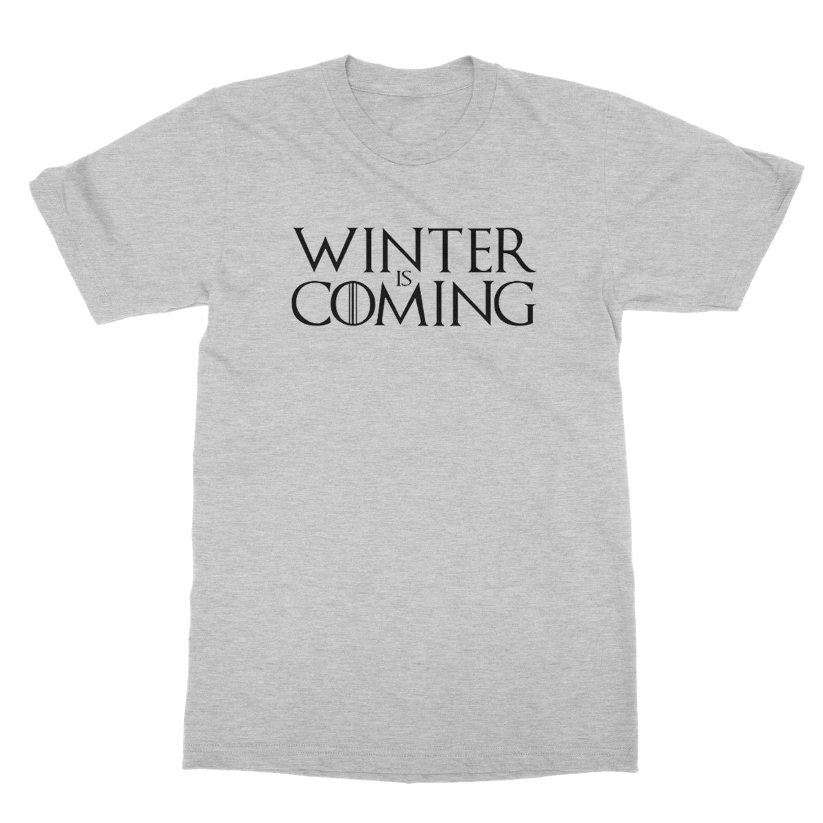 winter is coming t shirt grey
