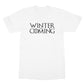 winter is coming t shirt white
