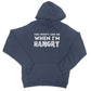 you will not like me when I am hangry hoodie navy